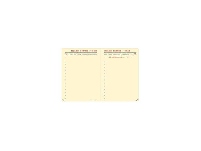 QUO VADIS Agenda de poche MINIDAY Prestige ML, 2027, noir