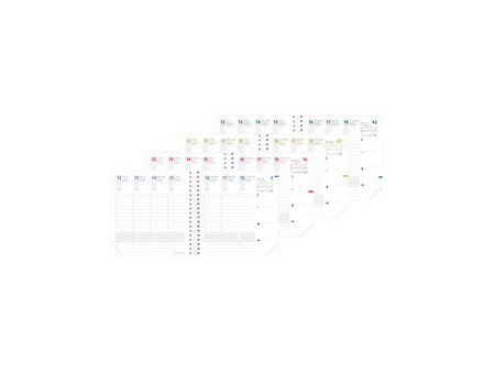 QUO VADIS Agenda Time & Life Medium, 2027, blanc
