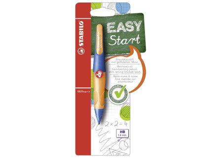 STABILO Porte-mines EASYergo 1.4, outremer/orange fluo