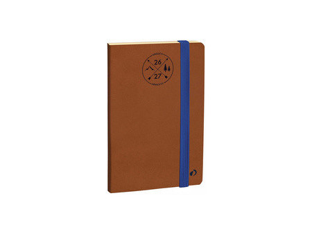 QUO VADIS Agenda Horizontal 15 SD, 2026/2027, bleu denim