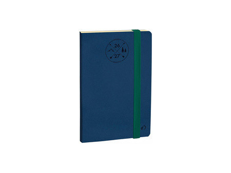 QUO VADIS Agenda Horizontal 24 SD Prestige, 2026/2027, bleu