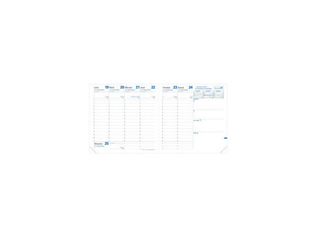 QUO VADIS Agenda 'Exécutif', 160 x 160 mm, 2027, Club bronze