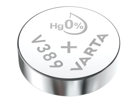 VARTA Pile oxyde argent pour montres, V389 (SR54),High Drain