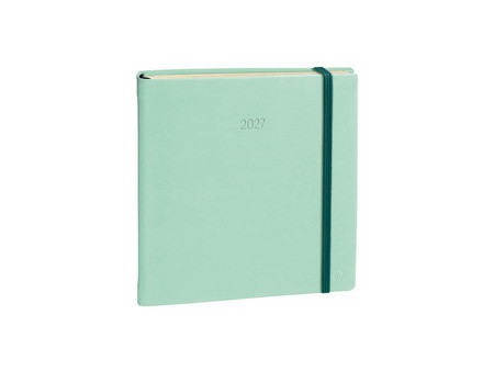 Quo Vadis Agenda Exécutif Prestige ML 2027, Silk vert d'eau