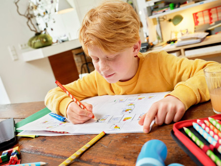 STABILO Crayon graphite EASYgraph, présentoir carton de 36