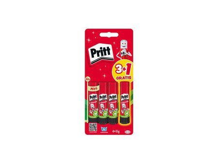 Pritt Bâton de colle BTS 2025, 3 x 11 g