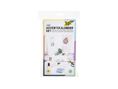 folia Calendrier de l'Avent 'sachets en papier naturel'