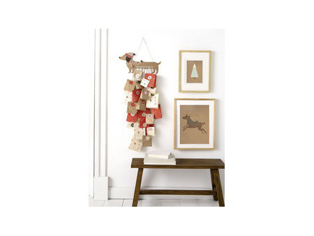 folia Kit pour calendrier de l'Avent SAUSAGE DOG, 54 pièces
