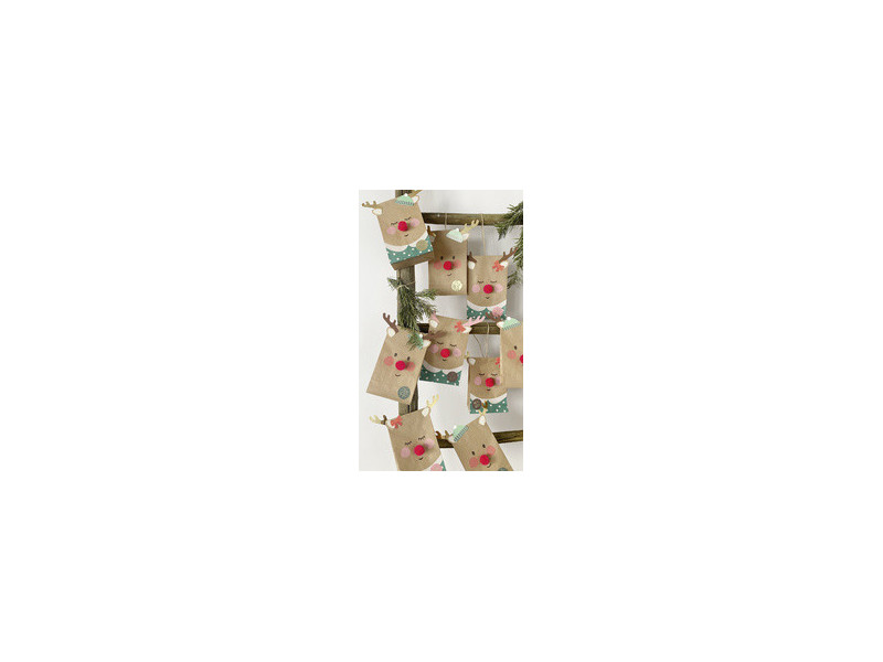 folia Kit pour calendrier de l'Avent RED NOSE REINDEER, 216