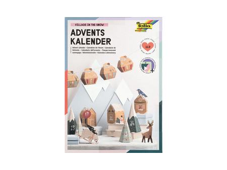 folia Kit de bricolage calendrier de l'Avent