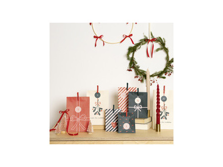 folia Calendrier de l'Avent BOWTIFUL CHRISTMAS, 72 pièces