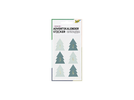 folia Stickers pour calendrier de l'Avent 'CHRISTMAS TREE'