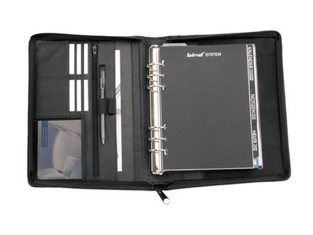 bind Agenda modèle T3-1, format A5, sans calendrier, noir