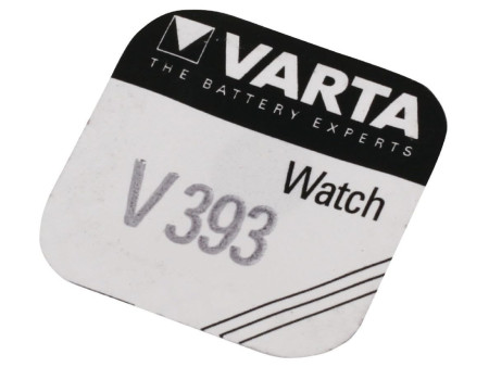VARTA Pile oxyde argent pour montres, V393 (SR48), 1,55 V