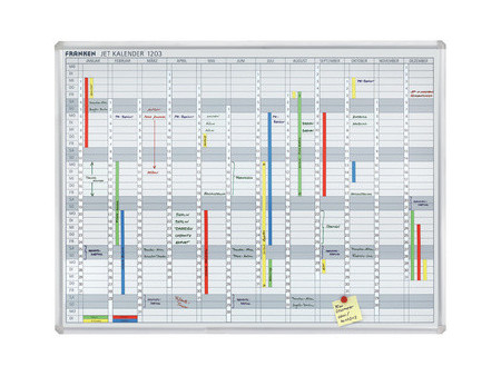 FRANKEN Tableau planning JetKalender, calendrier annuel