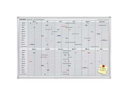 FRANKEN Tableau planning JetKalender, calendrier perpétuel