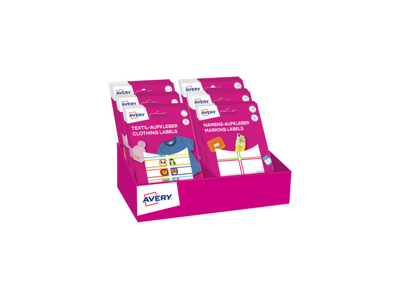 AVERY Assortiment Back-To-School 2025, présentoir en carton