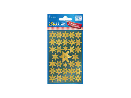 AVERY Zweckform ZDesign Stickers calendrier de l'Avent