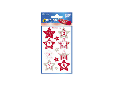 Avery Zweckform ZDesign Stickers calendrier de l'Avent