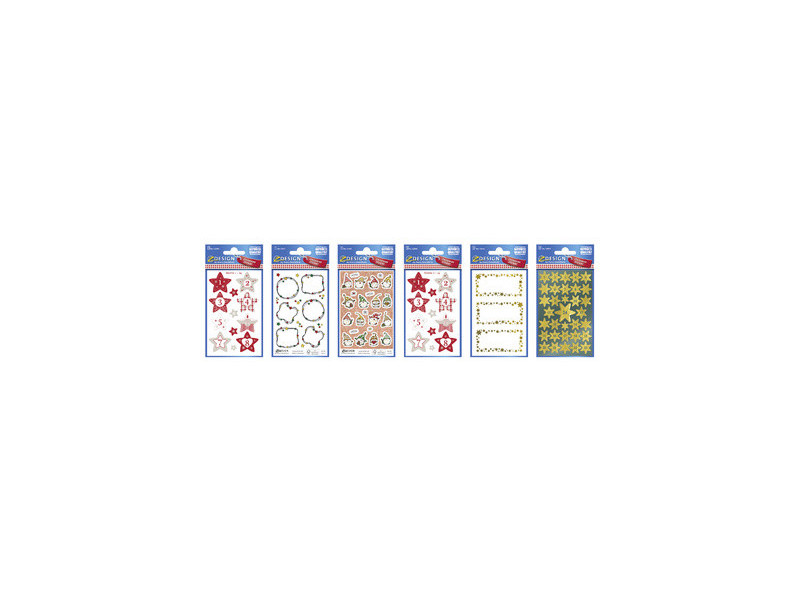 AVERY Zweckform ZDesign Sticker Noël 'Calendrier de l'Avent'