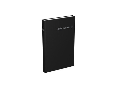 LECAS Agenda Carré 1 jour Euros/Cents, 2027, 140 x 220 mm