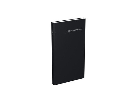 LECAS Agenda journalier Comptoir, 2027, 150 x 270 mm, noir