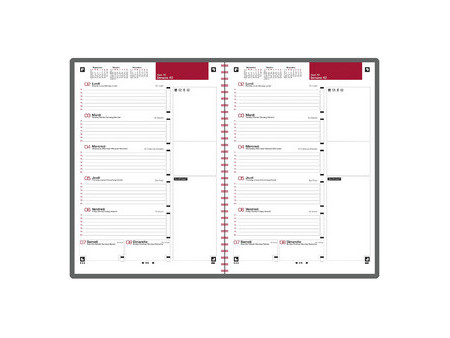 Oxford Agenda semainier TEACHER, 210 x 297 mm, 2026/2027