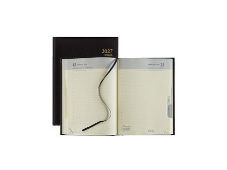 brepols Agenda journalier Euro 0.224, 2027, noir