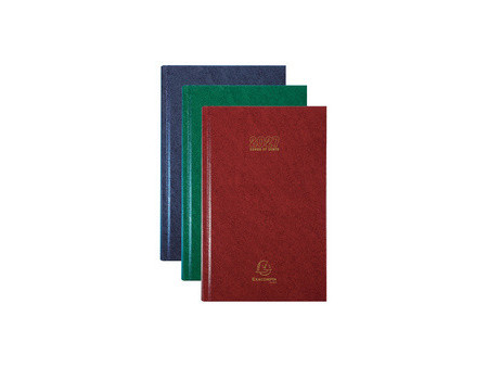 EXACOMPTA Agenda Carré Euro/Cents 135 x 210 mm, 2027,assorti