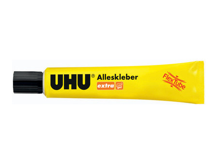 UHU colle universelle extra FLEX + CLEAN, tube plastique,18g