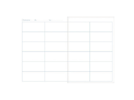 Clairefontaine Agenda de bord non millésimé, A4, 144 pages