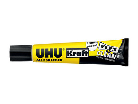 UHU Colle forte universelle FLEX + CLEAN, transparente, 18 g