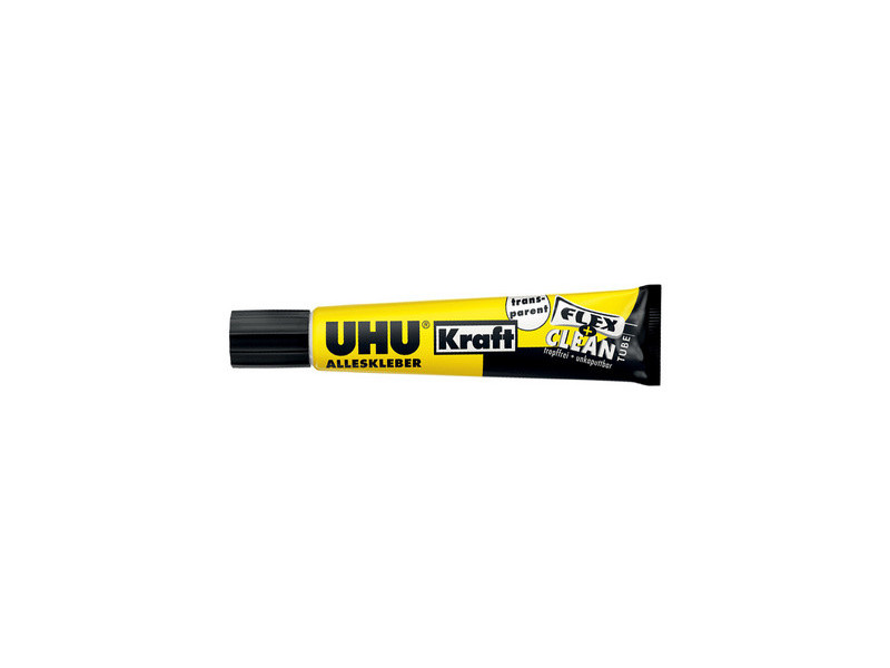 UHU Colle forte universelle FLEX + CLEAN, transparente, 18 g
