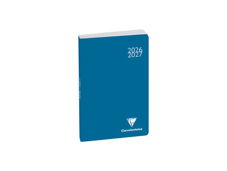 Clairefontaine Agenda scolaire Work & After, 2026/2027, bleu