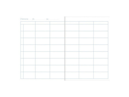 Clairefontaine Agenda de bord non millésimé, A4, 144 pages