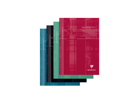 Clairefontaine Agenda de bord non millésimé, A4, 144 pages