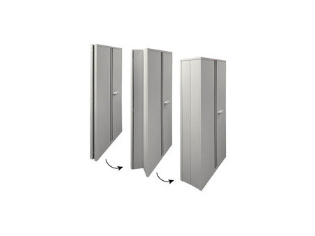 phoenix Armoire à dossiers SCF1491GGK, pliable, gris clair