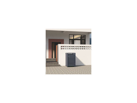 phoenix Abri de poubelle GB1168AAK, 1 porte, anthracite
