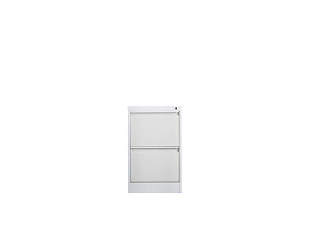 phoenix Armoire à dossiers FC1003GRK, 3 tiroirs, gris/rouge