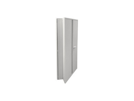 phoenix Armoire à dossiers SCF1891GGE, pliable, gris clair