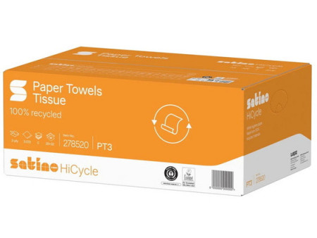satino by wepa Papier essuie-mains HiCycle, 250 x 320 mm