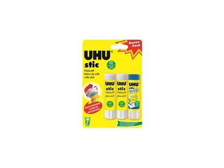 UHU Pack économique Bâtons de colle stic et stic Magic