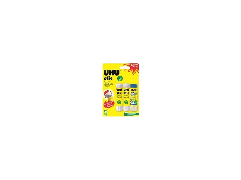 UHU Pack économique Bâtons de colle stic et stic Magic