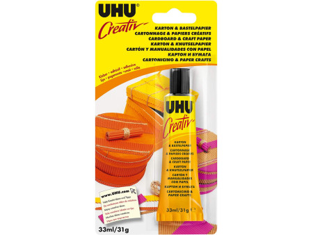 UHU Colle créative 'Creativ' pr carton & papier de bricolage