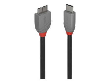 LINDY 2m USB 3.2 Type C to Micro-B Cable