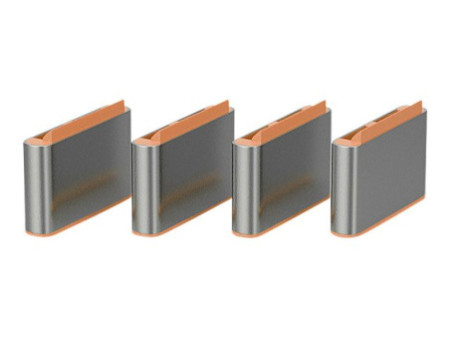 LINDY USB Type C Port Blocker orange