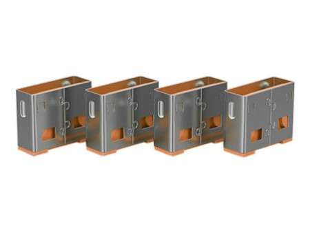 LINDY Clé USB et 4 bloqueurs de ports