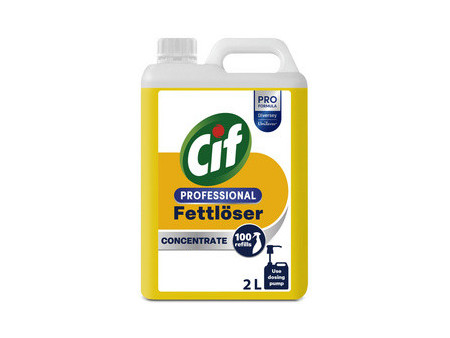 Cif Professional Dégraissant concentré, 2 litres