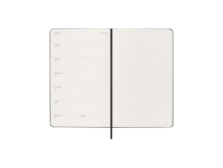 MOLESKINE Agenda 2026/2027, 18 mois, XL, noir