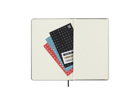 MOLESKINE Agenda 2026/2027, 18 mois, XL, noir